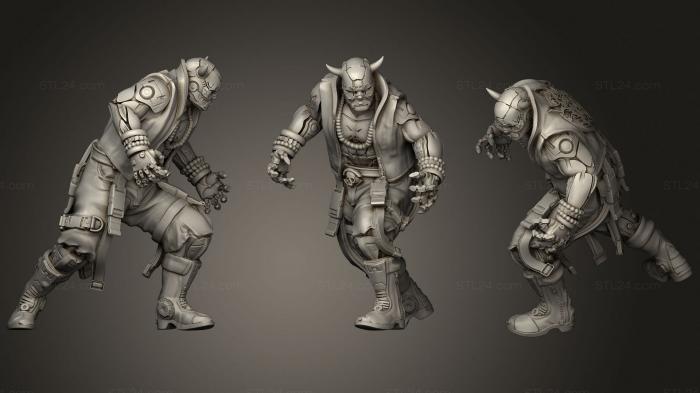 Military figurines (Horn, STKW_1215) 3D models for cnc